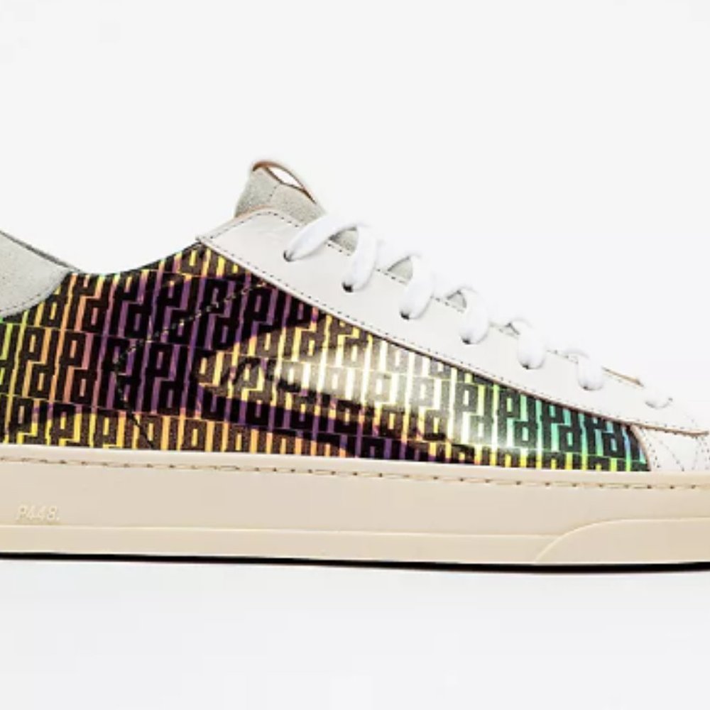 NWT P448 Holographic Jack Monogram Sneakers